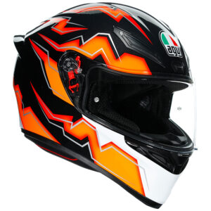 AGV K1 Road Helmet Kripton Black/Orange - Image 1