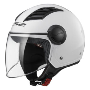 Flip Front Helmet LS2 OF562 Airflow White - Image 1