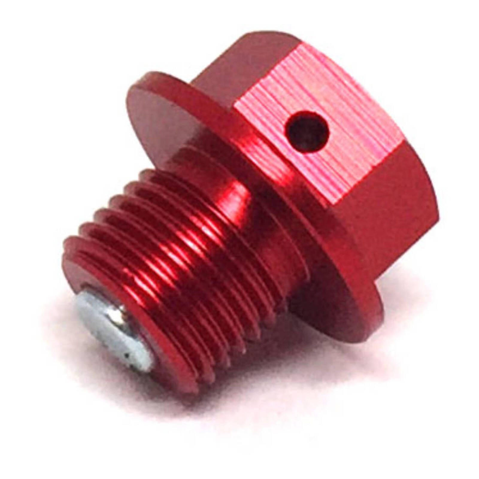 Zeta Magnetic Drain Bolt M12x1.25x10 - Red - Image 3
