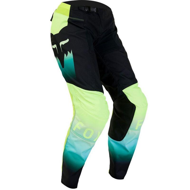 Fox 180 Flora Motocross Pants Youth Girls Black/Yellow
