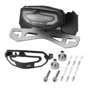 Zeta LED Line Tail Light Holder Kit - Clear Lens - Honda CRF450L ('19-), CRF450R - Image 1