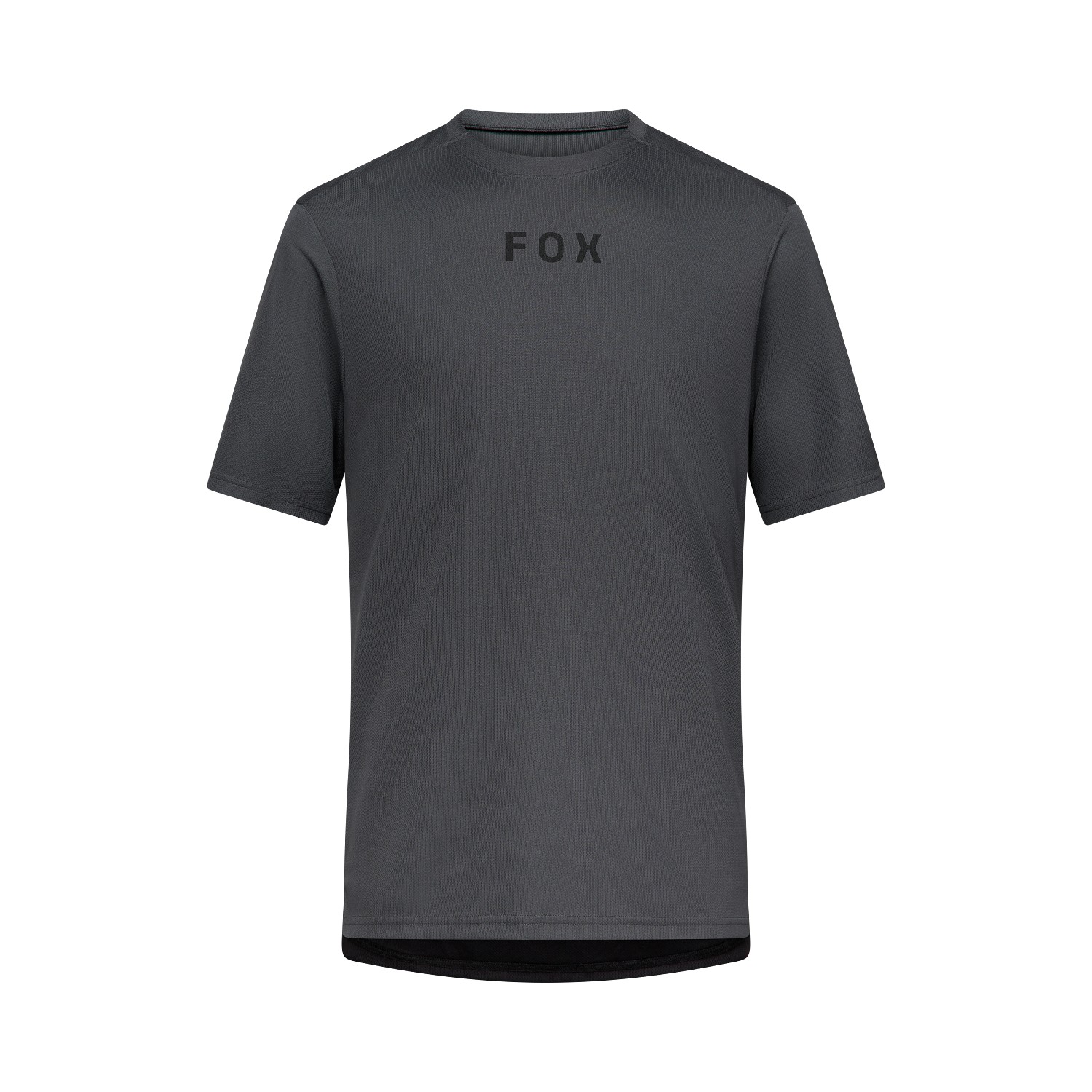 Fox Ranger MTB Jersey Wordmark Dark Shadow Grey - Image 1