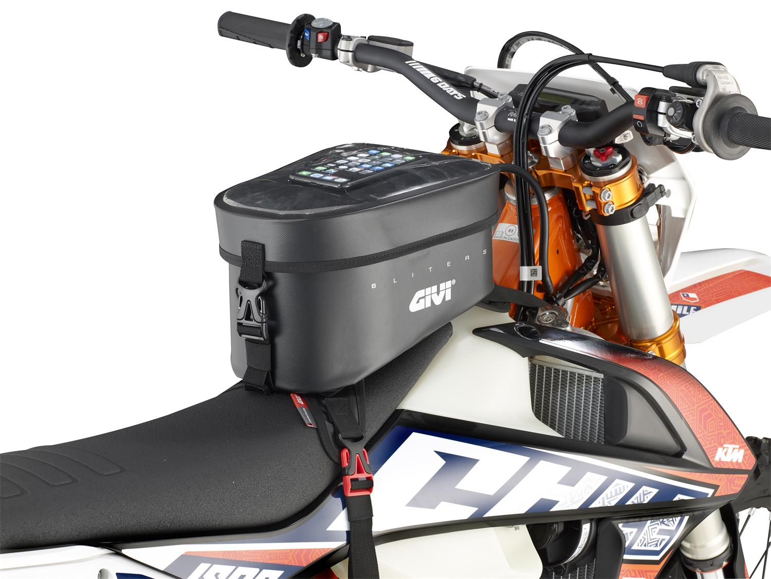 Tank Bag Givi Waterproof 6LT Clip Strap Attachment - Image 3