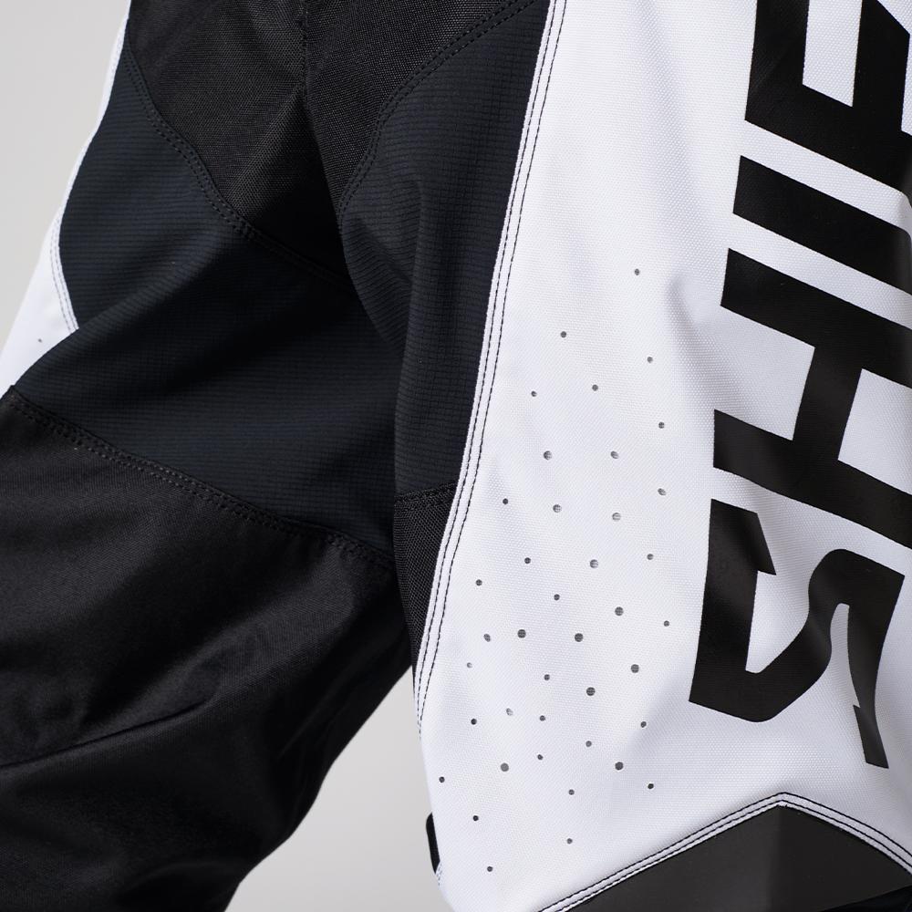 Motocross Pants Shift White Label Trac White/Black