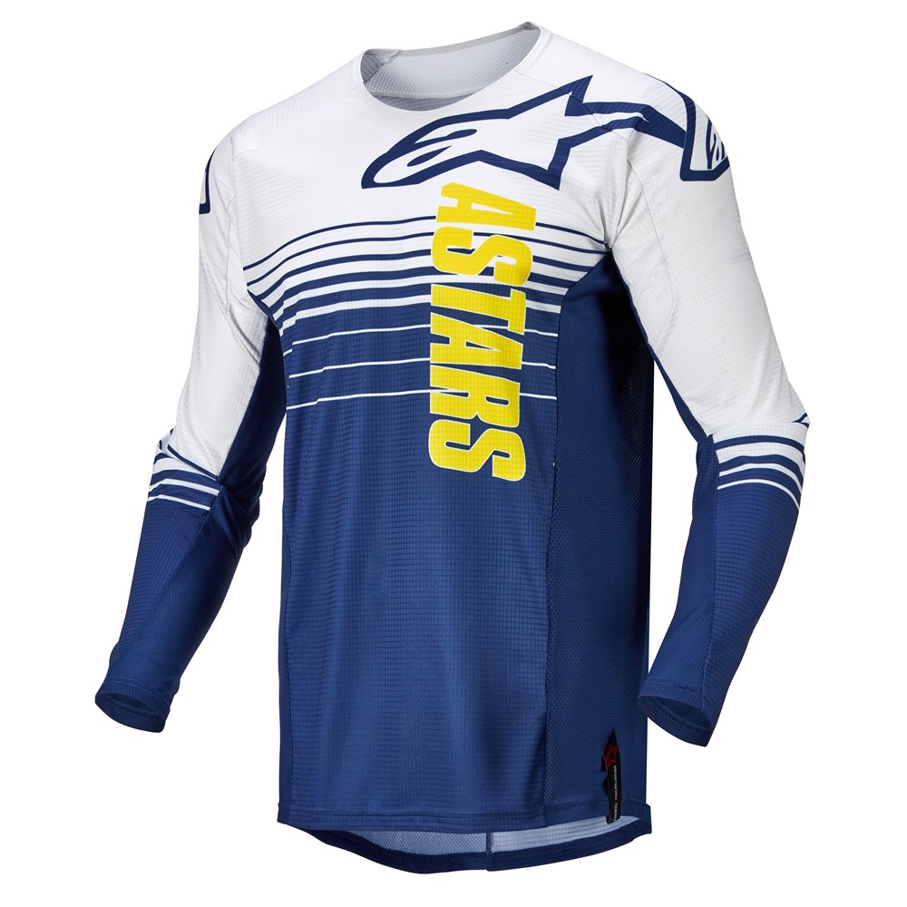 Alpinestars Techstar Phantom Motocross Jersey Dark Blue/White