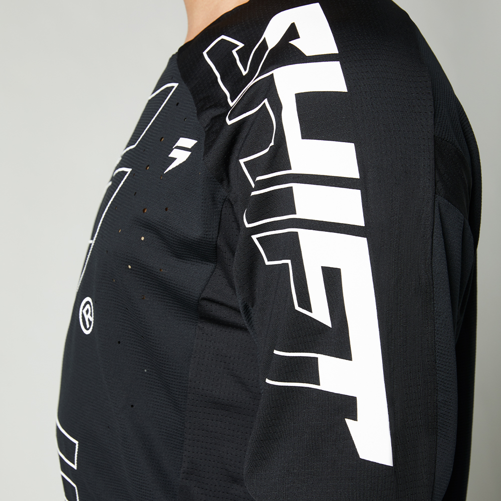 Motocross Jersey Shift Black Label King Black
