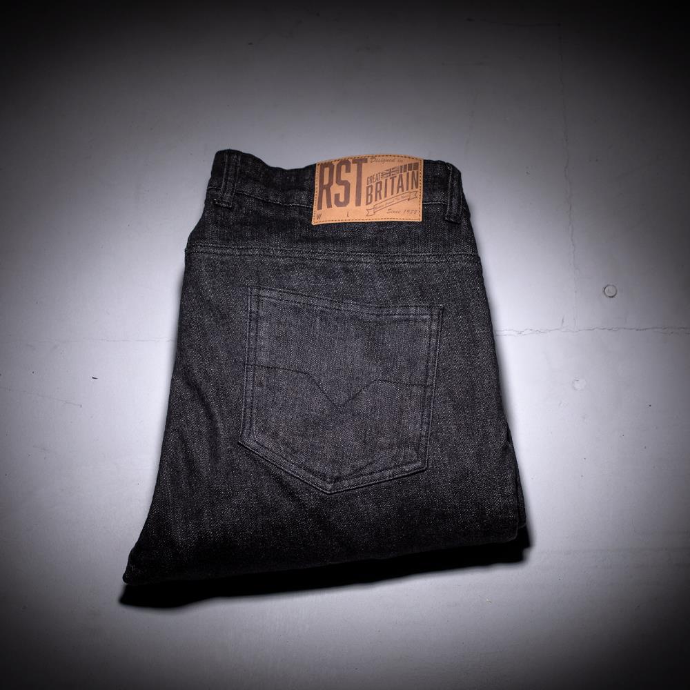 RST Tapered Fit Reinforced CE Denim Jeans Black