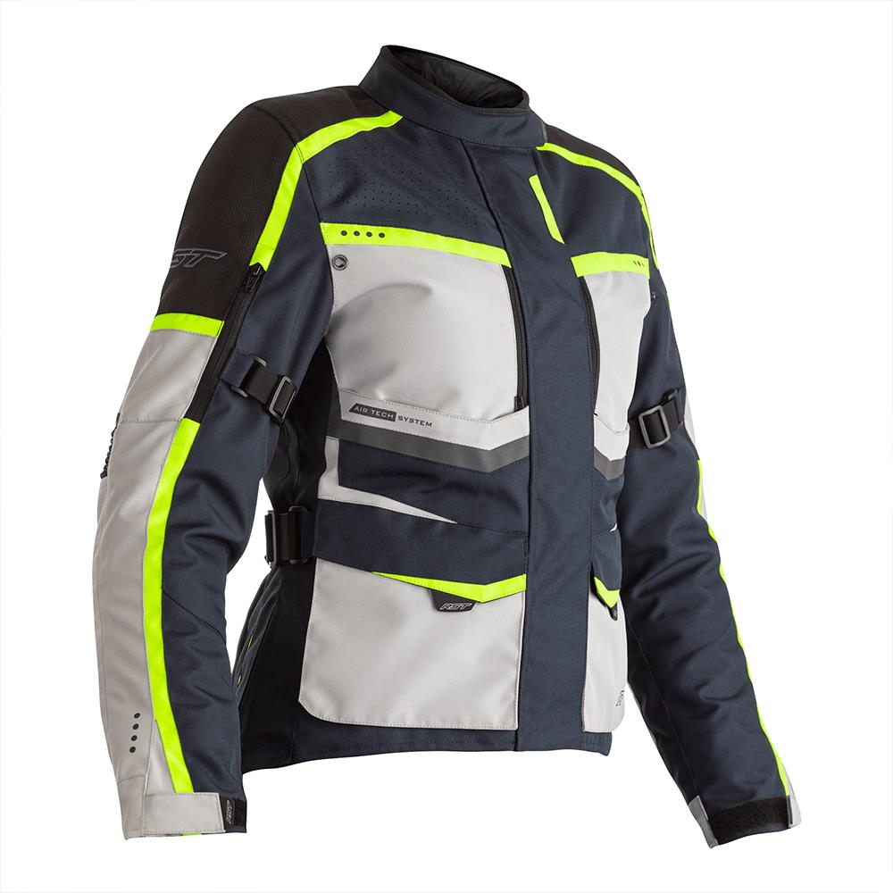 Jacket RST Maverick Textile Ladies Blue/Yellow