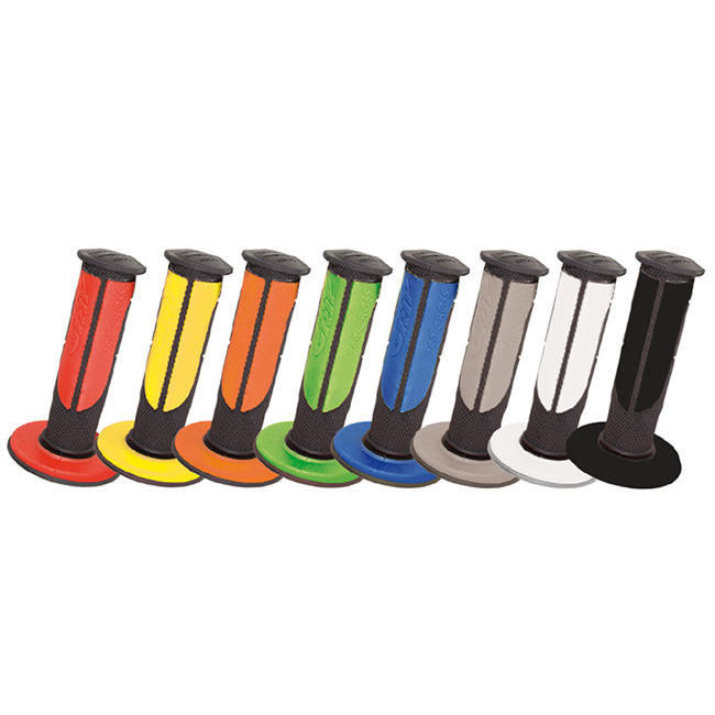 Gel MX grips 115mm Black/Green Progrip [AC]