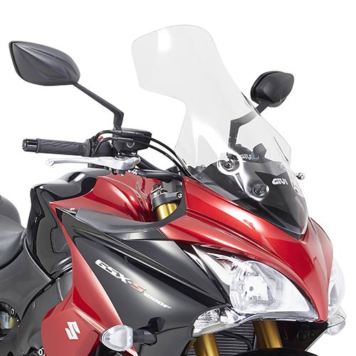 GIVI SCREEN SUZUKI GSX S1000F '15-> CLEAR 15cm TALLER
