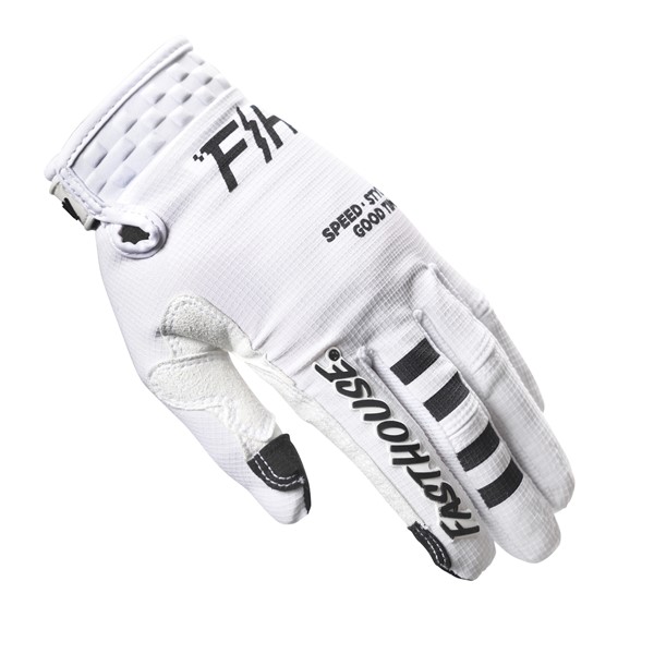 Fasthouse Elrod OG Motocross Gloves White