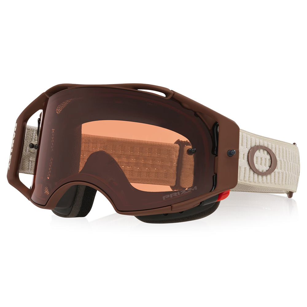 Oakley Airbrake MTB Goggle Sand Mist w/ Prizm Bronze Lens