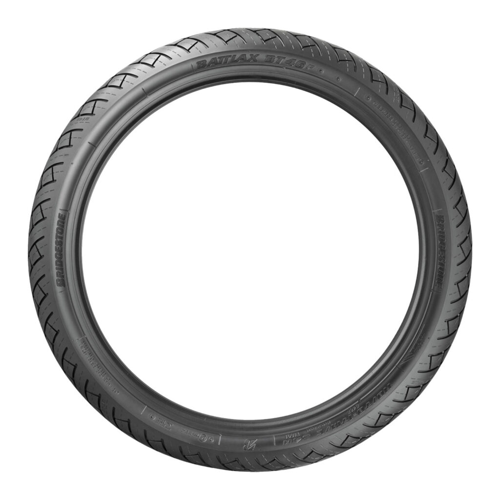 Bridgestone BT46 Tubeless Front Road Tyre 110/90x18