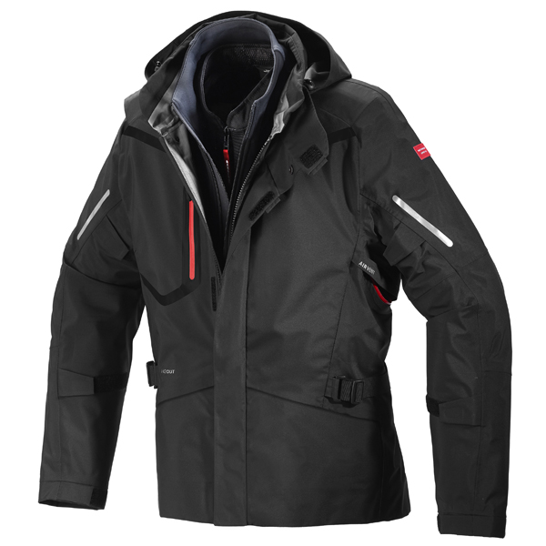 Spidi Mission-T Road Jacket Black