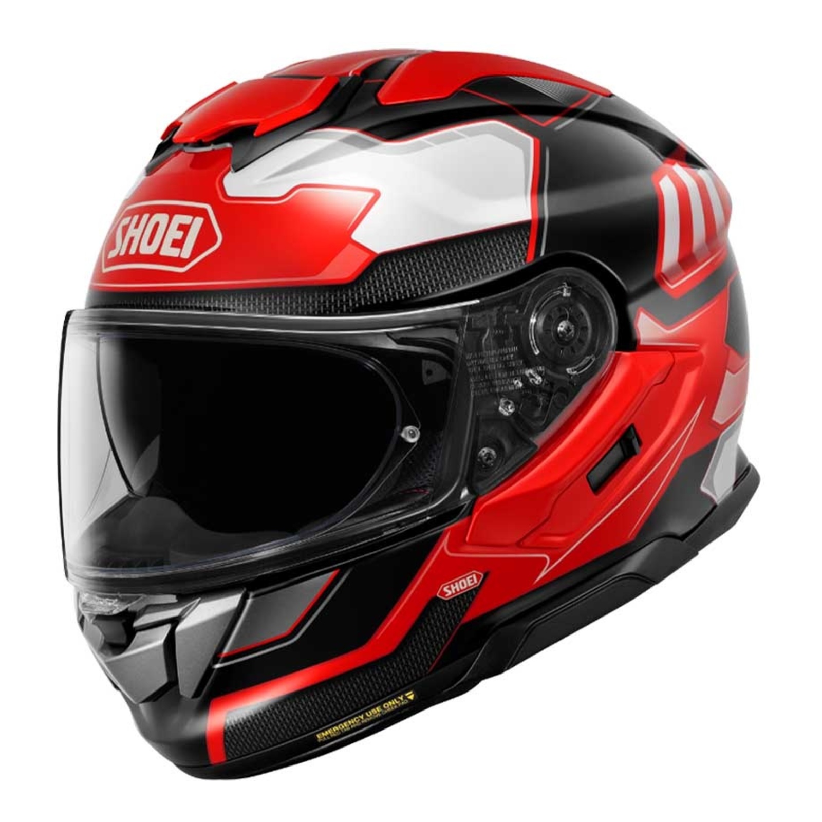 Shoei GT-Air 3 Agility TC-1 Road Helmet Black / Red - Image 1