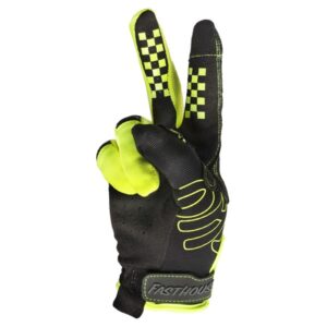 Fasthouse Speed Style Riot Motocross Gloves Black/High Viz - Image 3