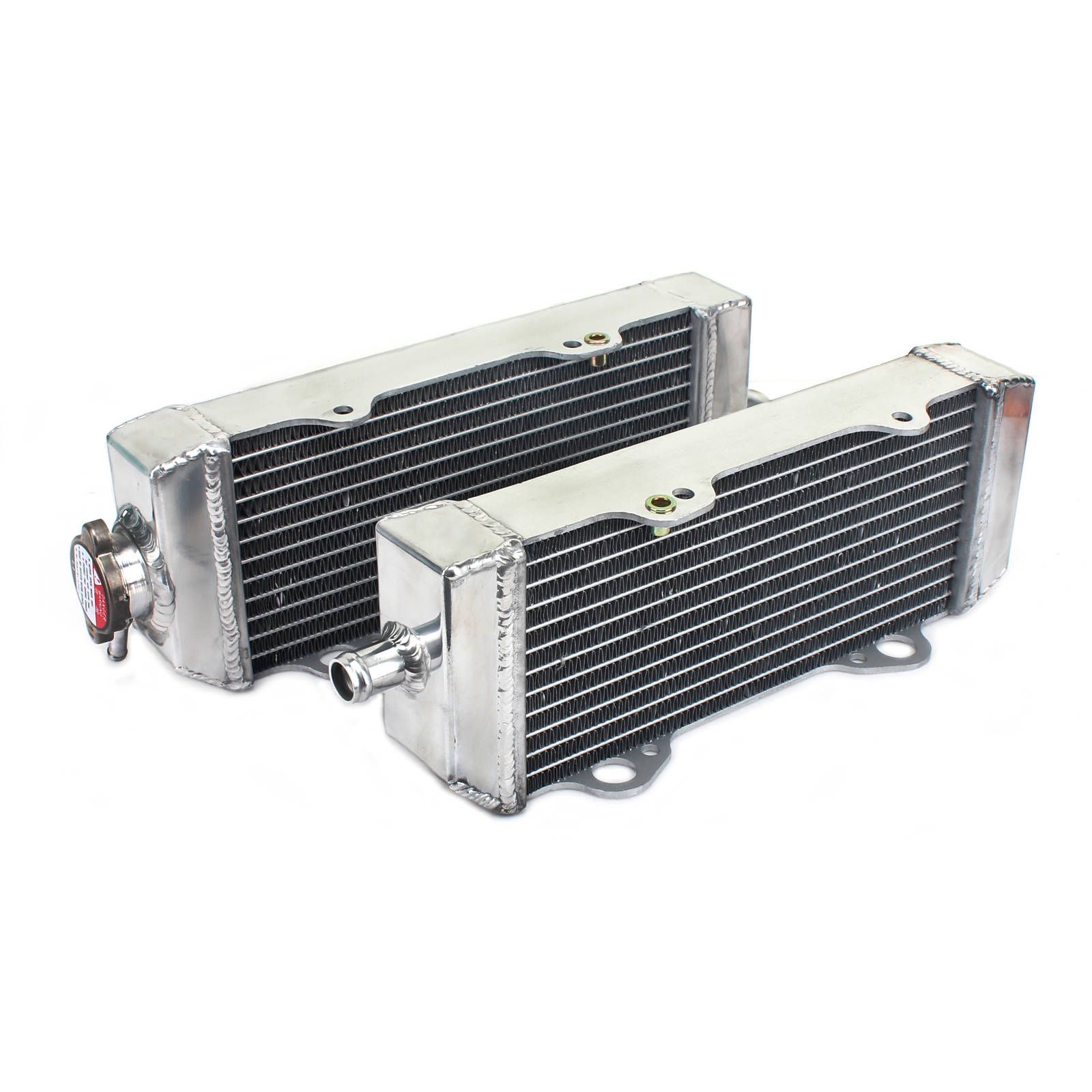 WHITES RADIATORS KTM 400/450/525 SX / MXC / EXC 03-07 PAIR - Image 1