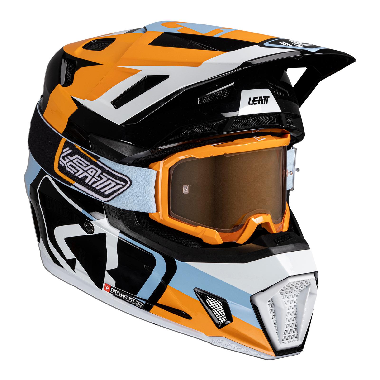 Leatt 7.5 Motocross Helmet Kit - Orange - Image 1