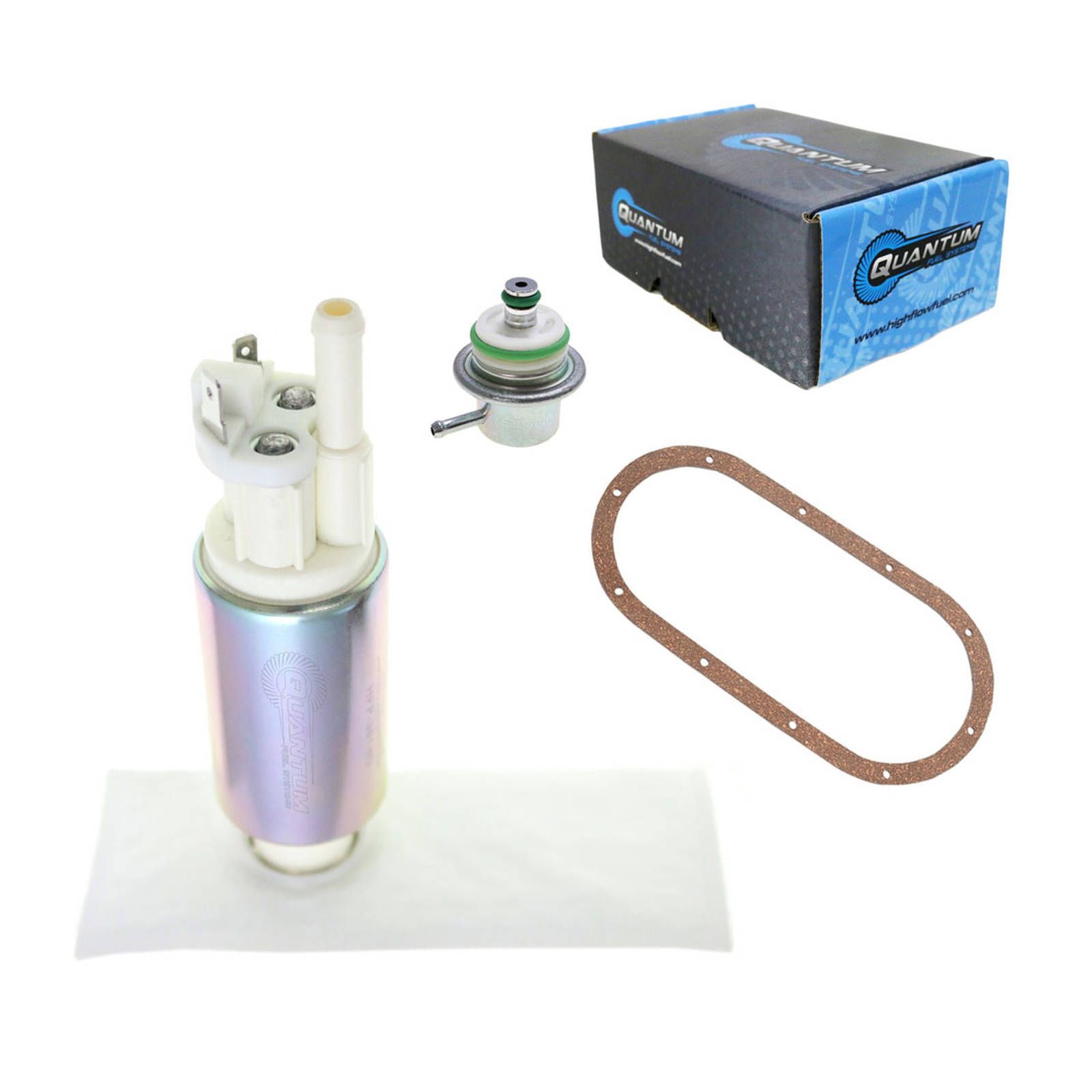 QUANTUM IN-TANK EFI FUEL PUMP W/REGULATOR, TANK SEAL,FILTER - Image 1