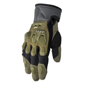 Thor Terrain Motocross Gloves Army Charcoal - Image 3