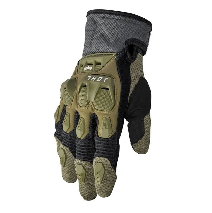 Thor Terrain Motocross Gloves Army Charcoal