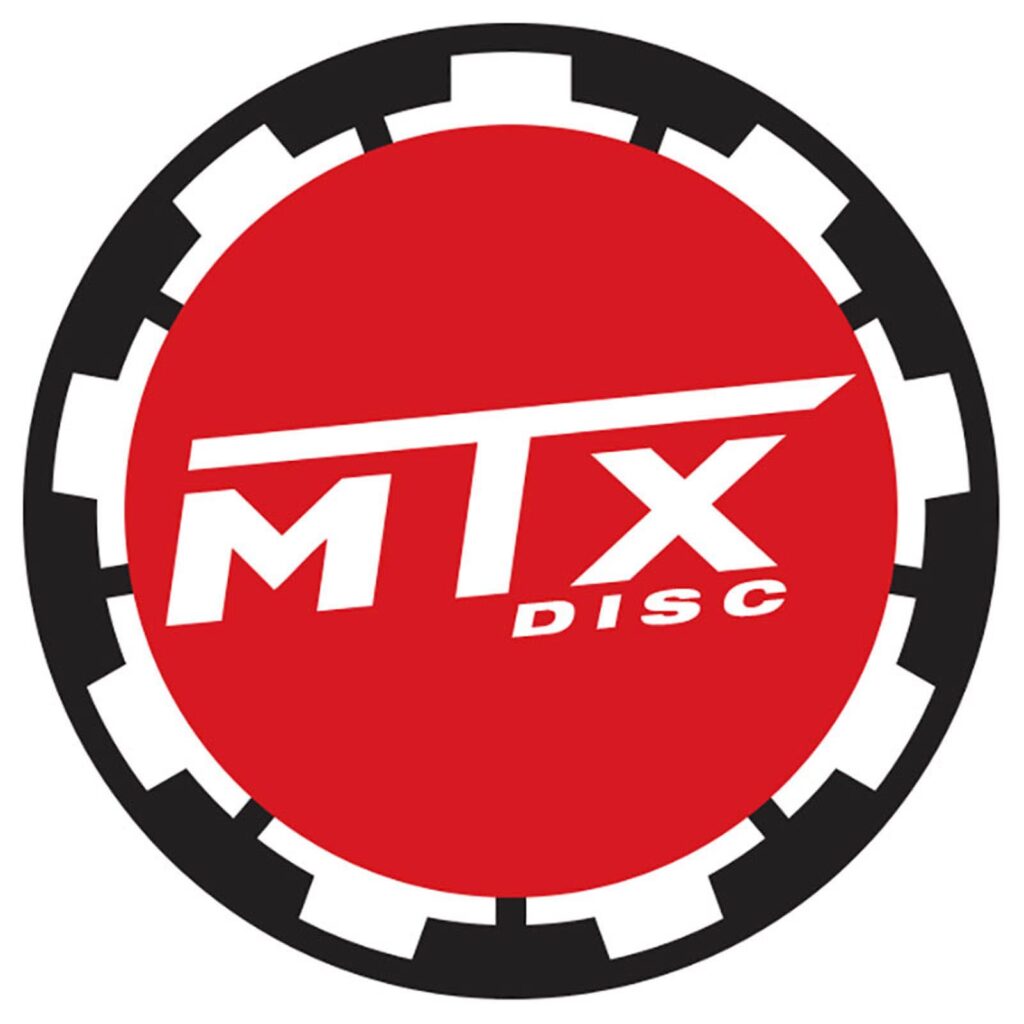 MTX BRAKE DISC SOLID TYPE - BLACK CARRIER