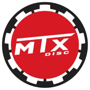 MTX BRAKE DISC SOLID TYPE - BLACK CARRIER - Image 1