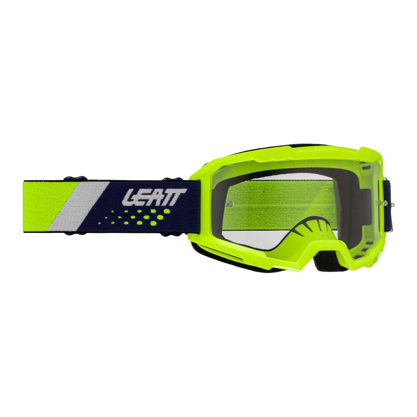 Leatt 2.5 Vizion Goggle Lime Clear 90 VLT - Image 1