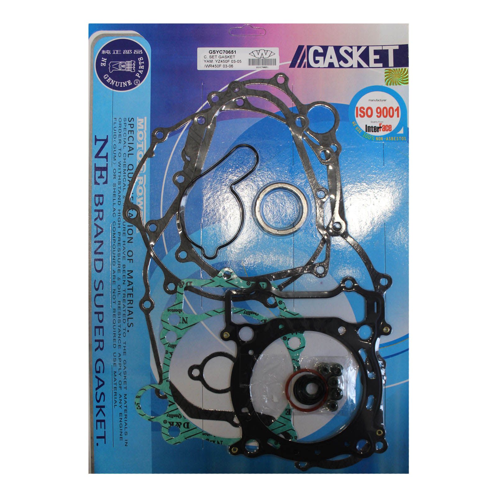 WHITES GASKET SET COMPLETE YAM YZ450F 03-05 - Image 1