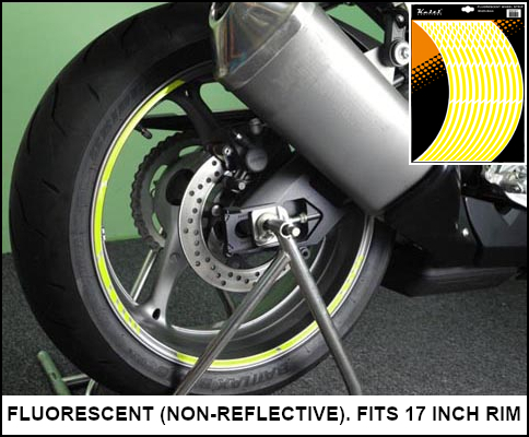 KEITI REFLECTIVE WHEEL STRIPE WS800Y [YELLOW]