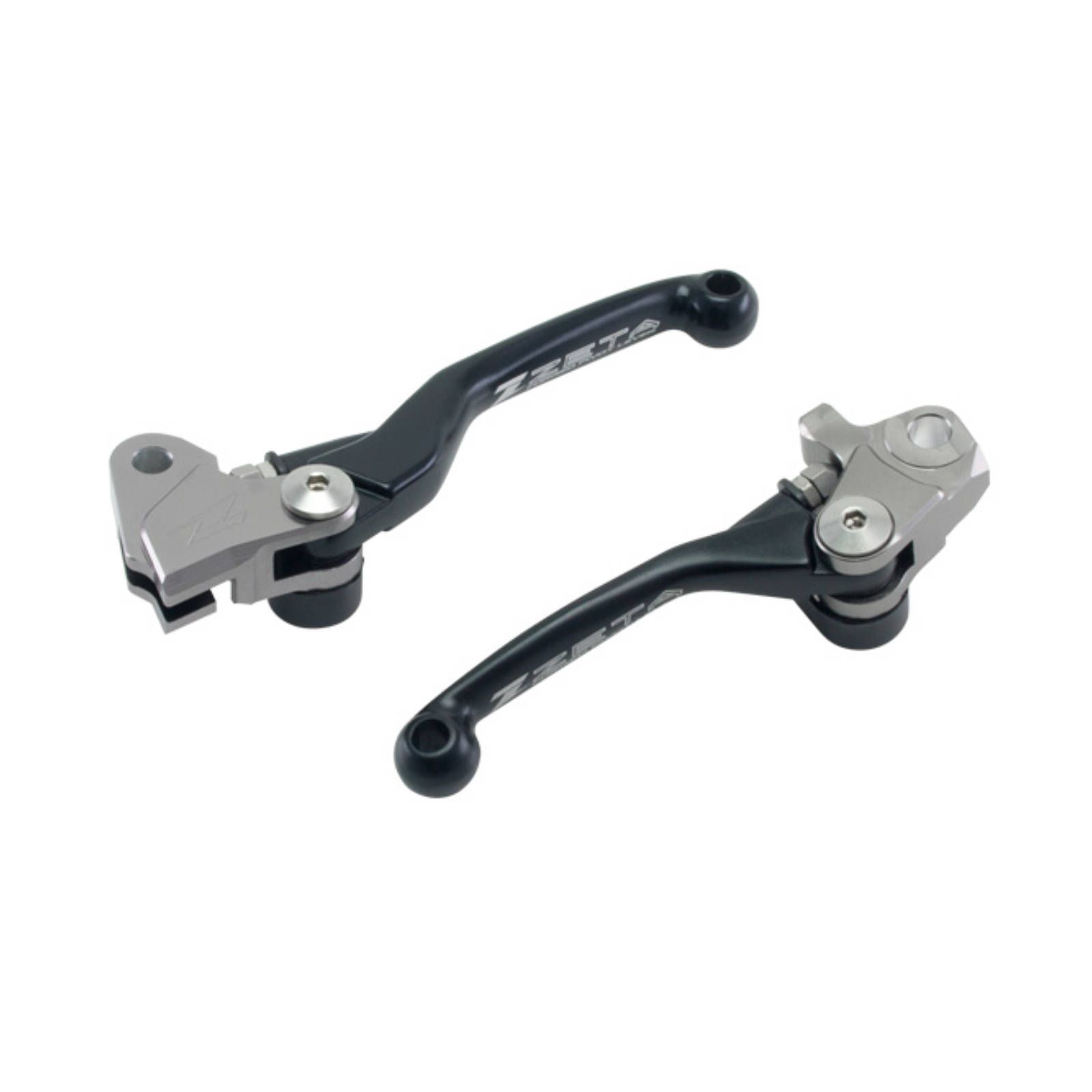 ZETA PIVOT LEVER SET FP KAW KX250F BLACK - Image 1
