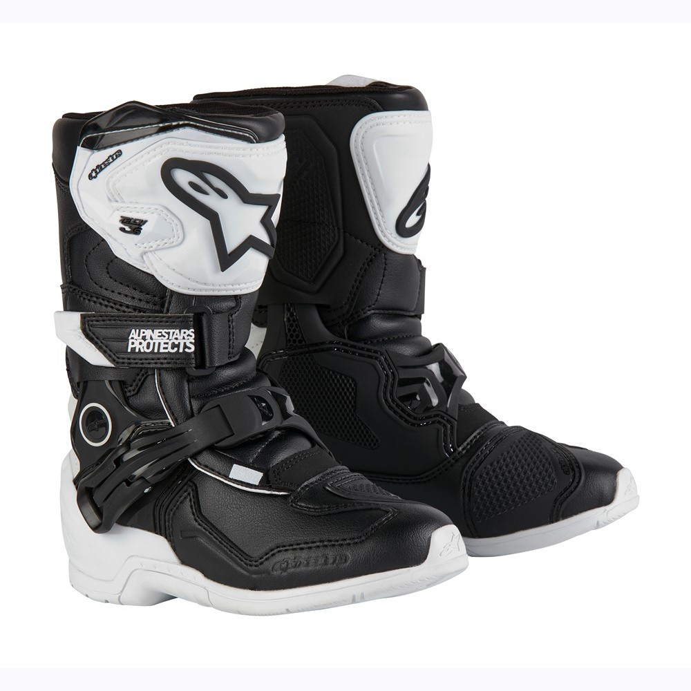 Alpinestars Tech-3S Kids MX Boots White/Black