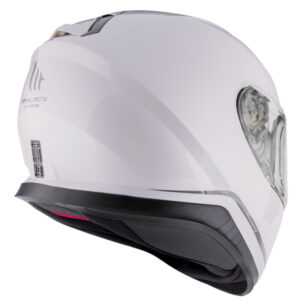 MT Thunder 3 SV Road Helmet Gloss Pearl White - Image 3