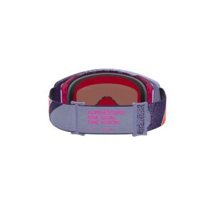 Alpinestars Hiten Motocross Goggles Purple/Red Mirror Pink Lens - Image 4