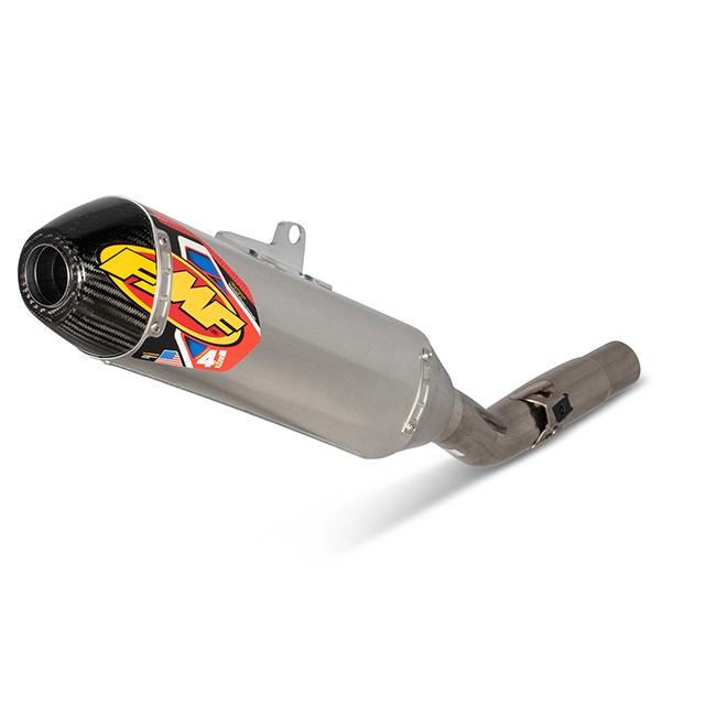 4.1 RCT S/S KX250F/X 2021-23 FMF Muffler w/Carb Cap []