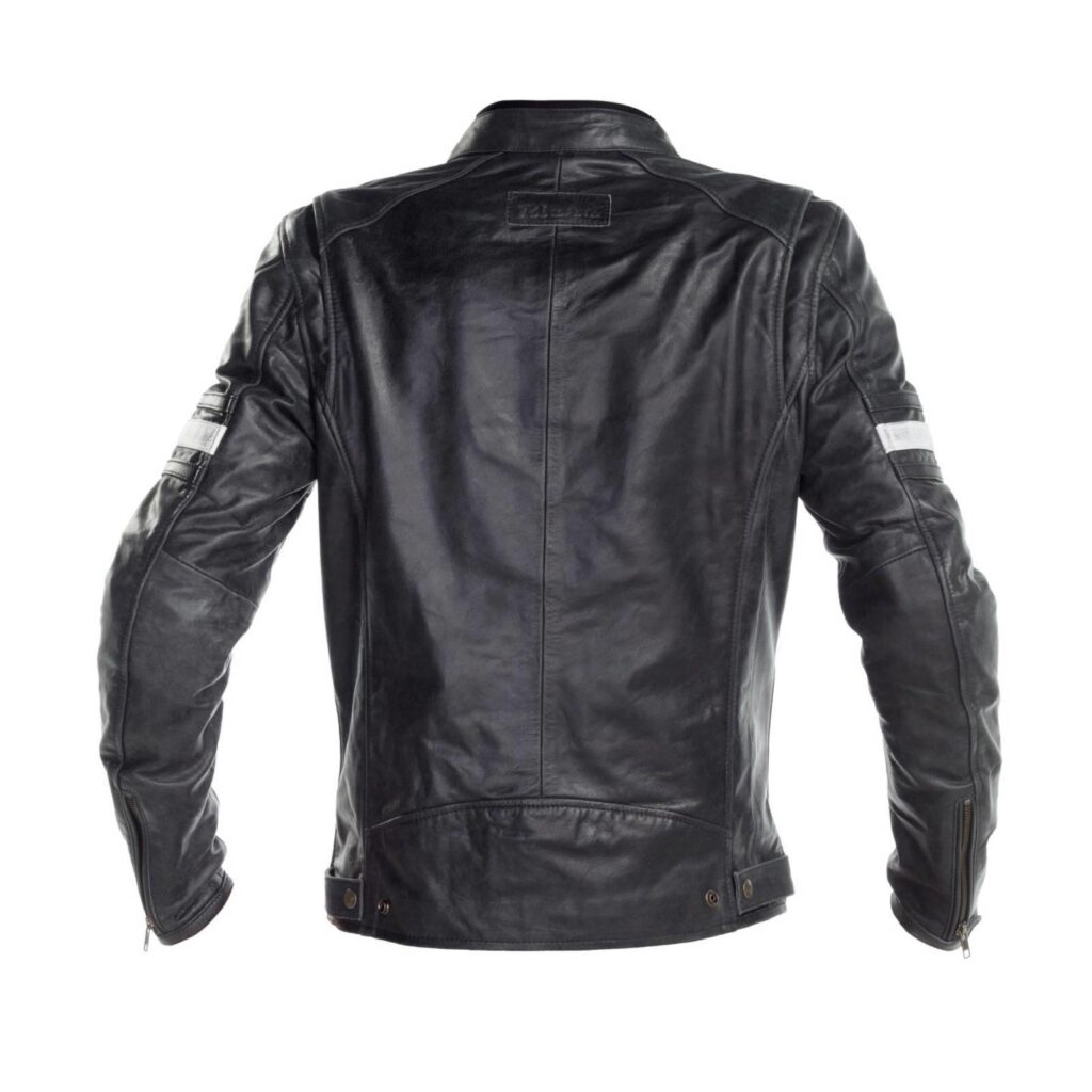 Jacket Richa Toulon 2 Leather Black Big Sizes 4XL plus