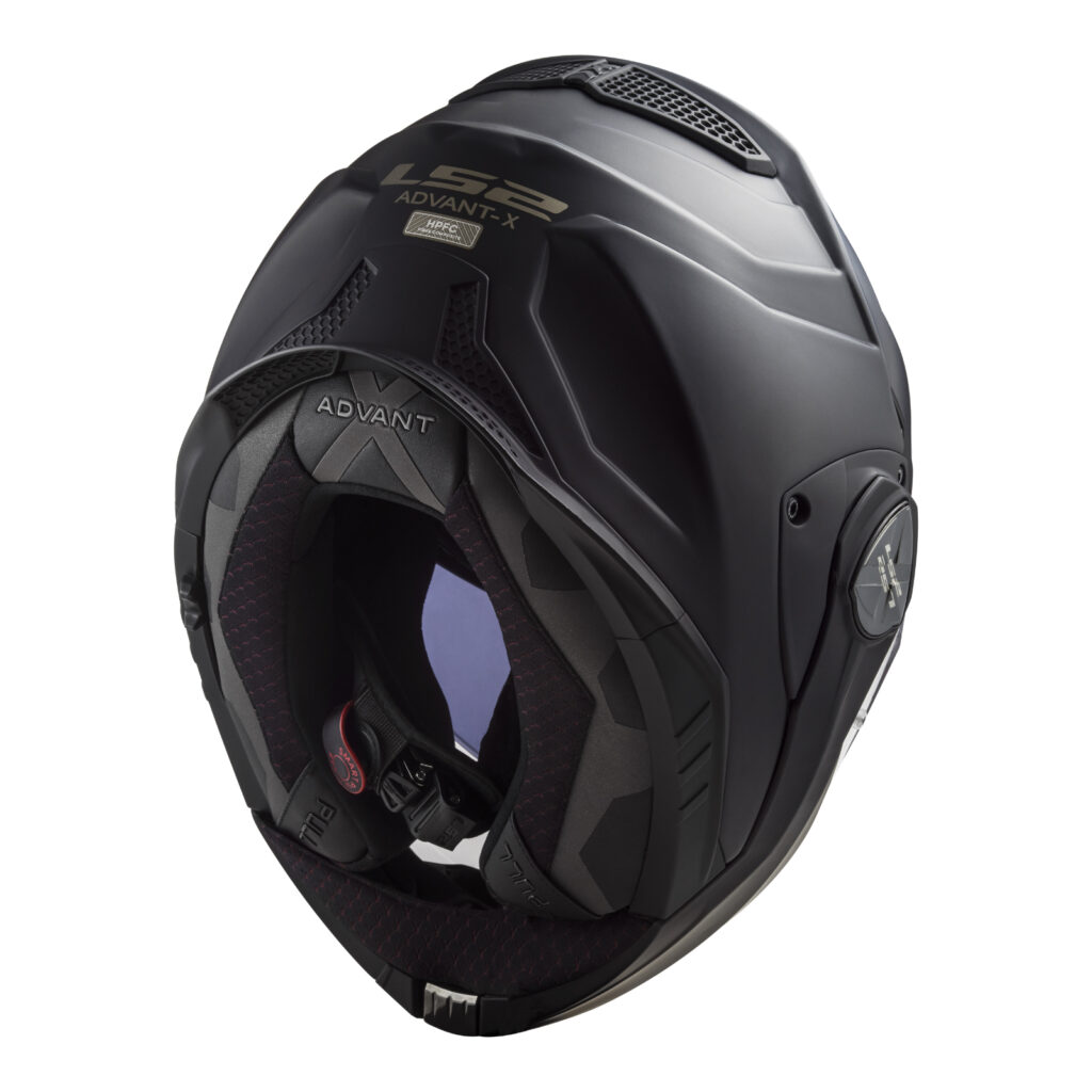 LS2 FF901 Advant X Solid Flip Front Helmet Matte Black