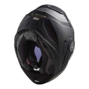 LS2 FF901 Advant X Solid Flip Front Helmet Matte Black - Image 2