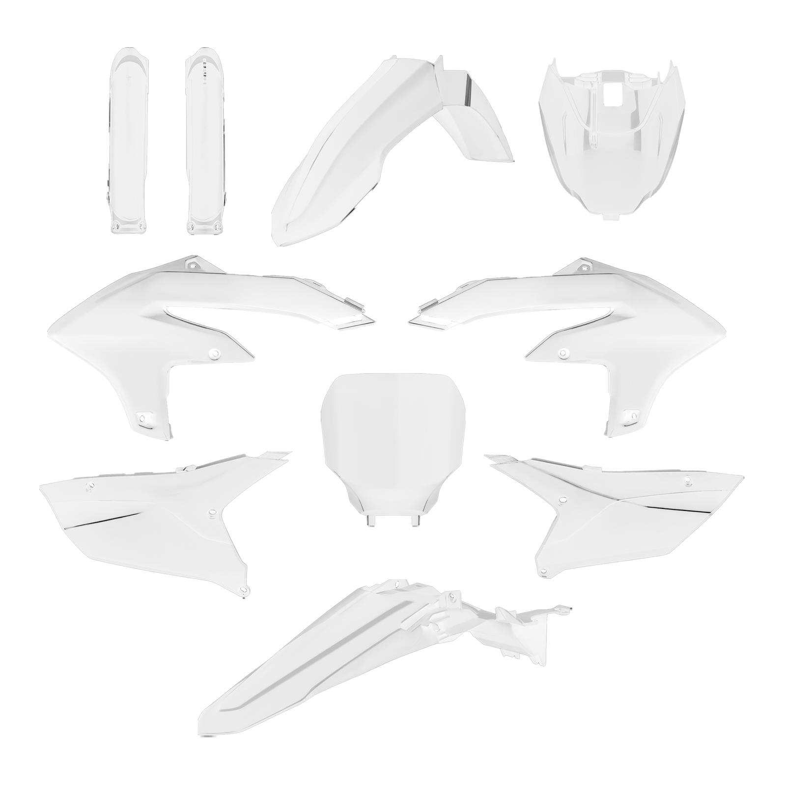 Polisport Full Kit Yamaha YZ250F '24- / YZ450F '23- - White - Image 1