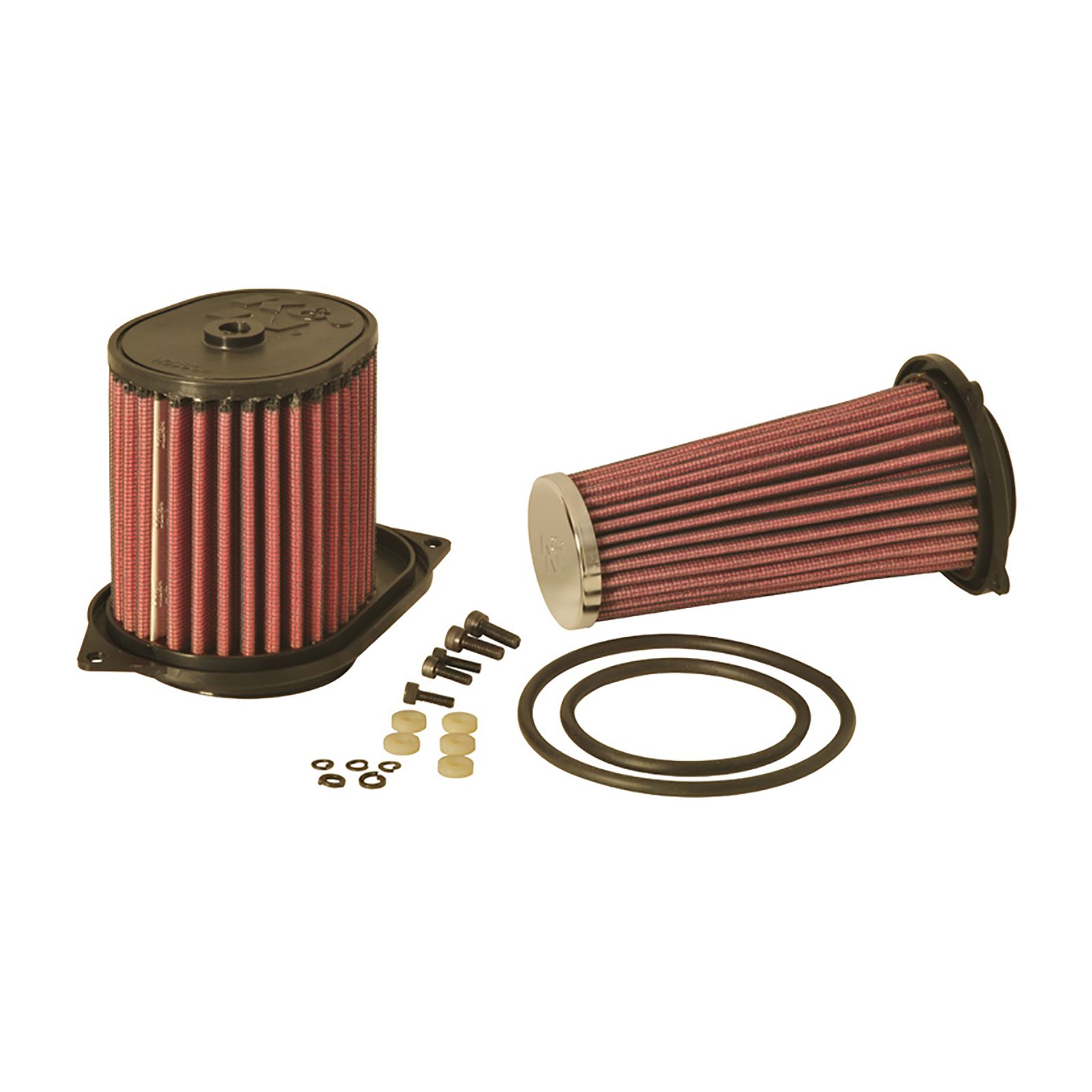 K&N REPLACEMENT AIR FILTER SUZ BOULEVARD S50; 05-09 (2/BOX) - Image 1