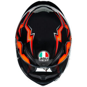 AGV K1 Road Helmet Kripton Black/Orange - Image 7