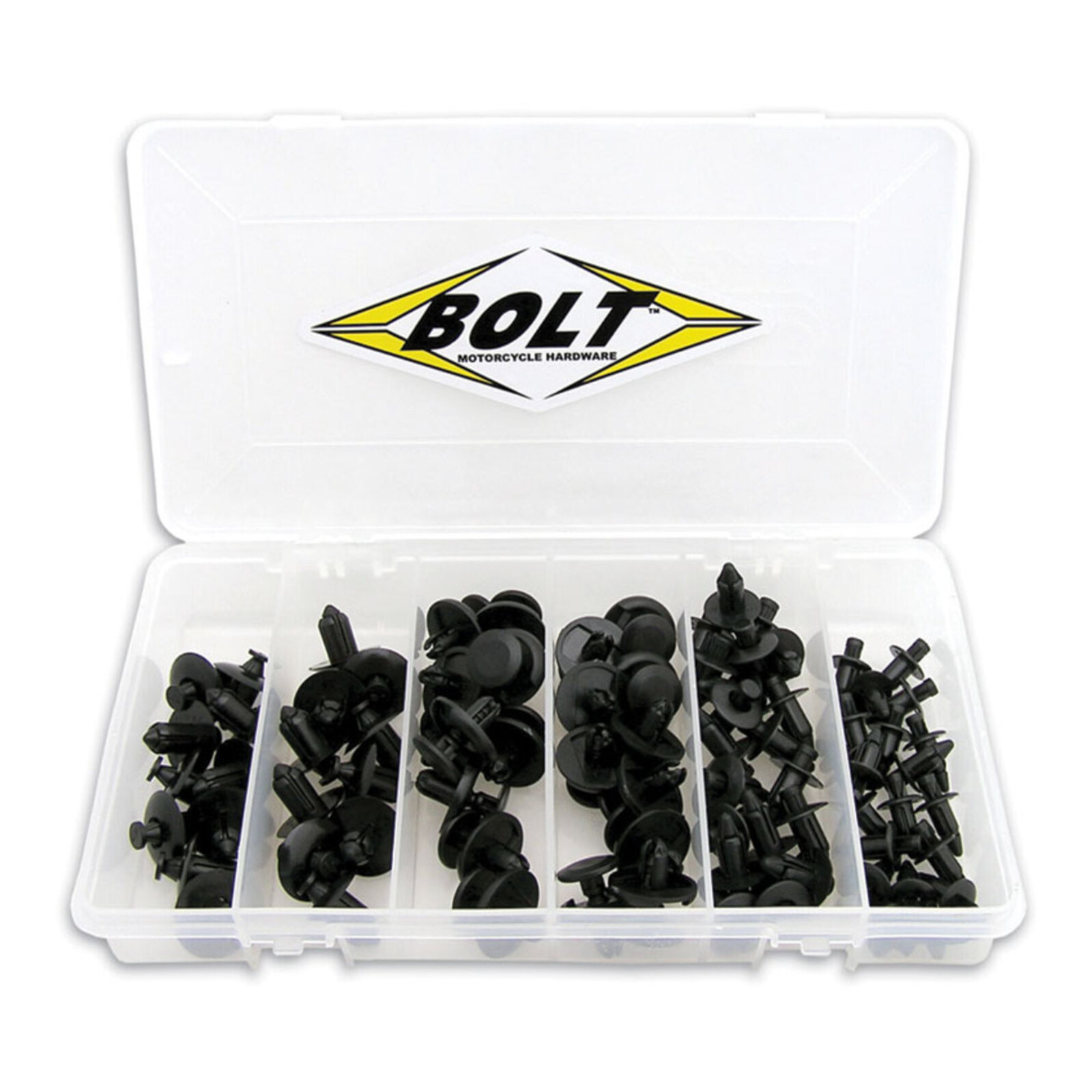 BOLT RIVET ASSTD 20 ea M6-Push /M7-Push /M7-Pry /M8-Push - Image 1