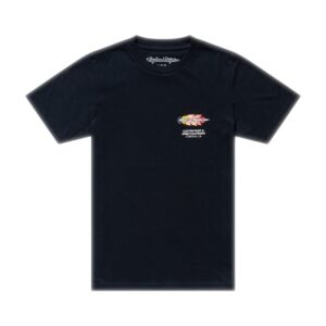 Troy Lee Designs Feathers Tee Youth Black/Black - Image 1