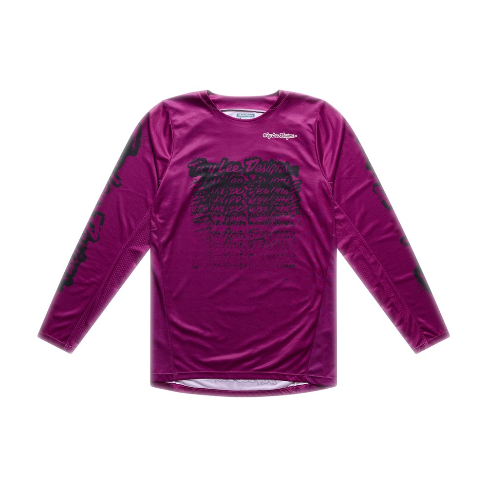 Troy Lee Designs GP Pro Stamp Motocross Jersey Fuchsia