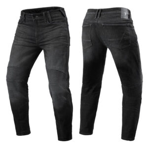 Rev'It Moto 2 TF Jeans Short Leg Dark Grey - Image 1