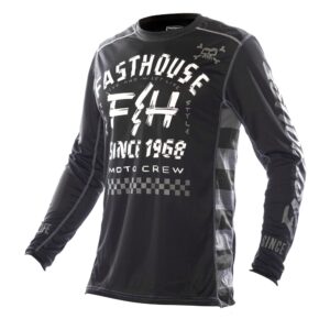 Fasthouse Off Road Motocross Jersey Black/White - Image 1