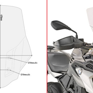 RM01 MUD/SPRAY GUARD (UNI) MOUNT WITH SPECIFIC KIT GI RM____KIT - Image 8