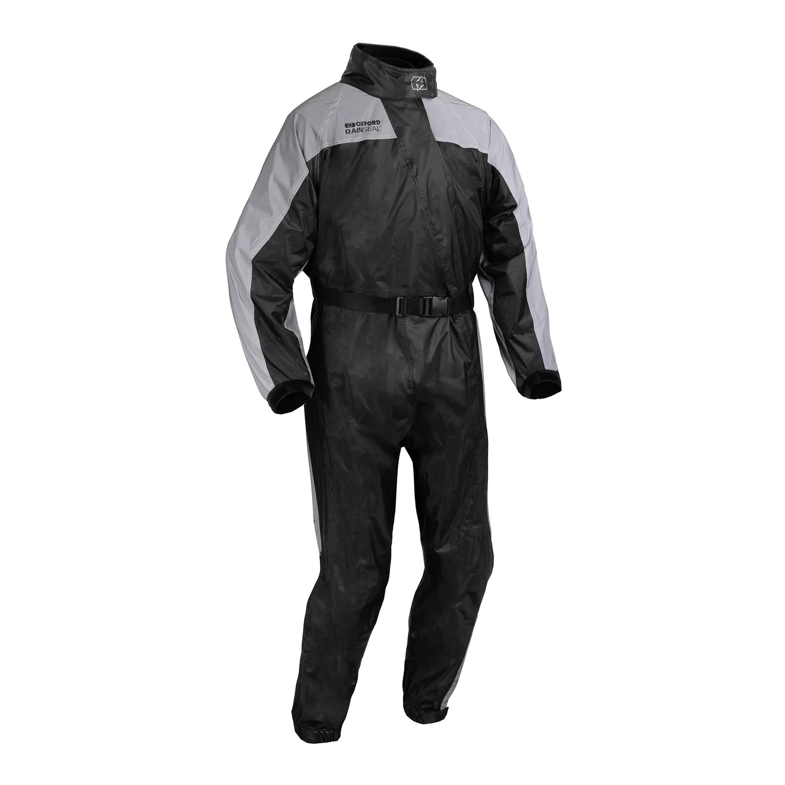 Oxford Rainseal One-Piece Rain Suit - Bright / Black - Image 1