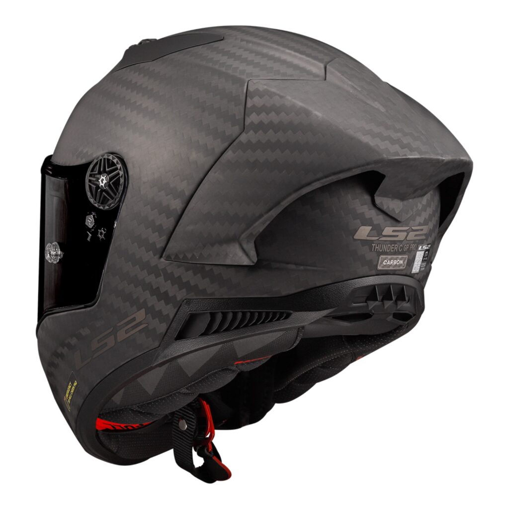LS2 FF805 Thunder Carbon GP Pro FIM Road Helmet Matte Black