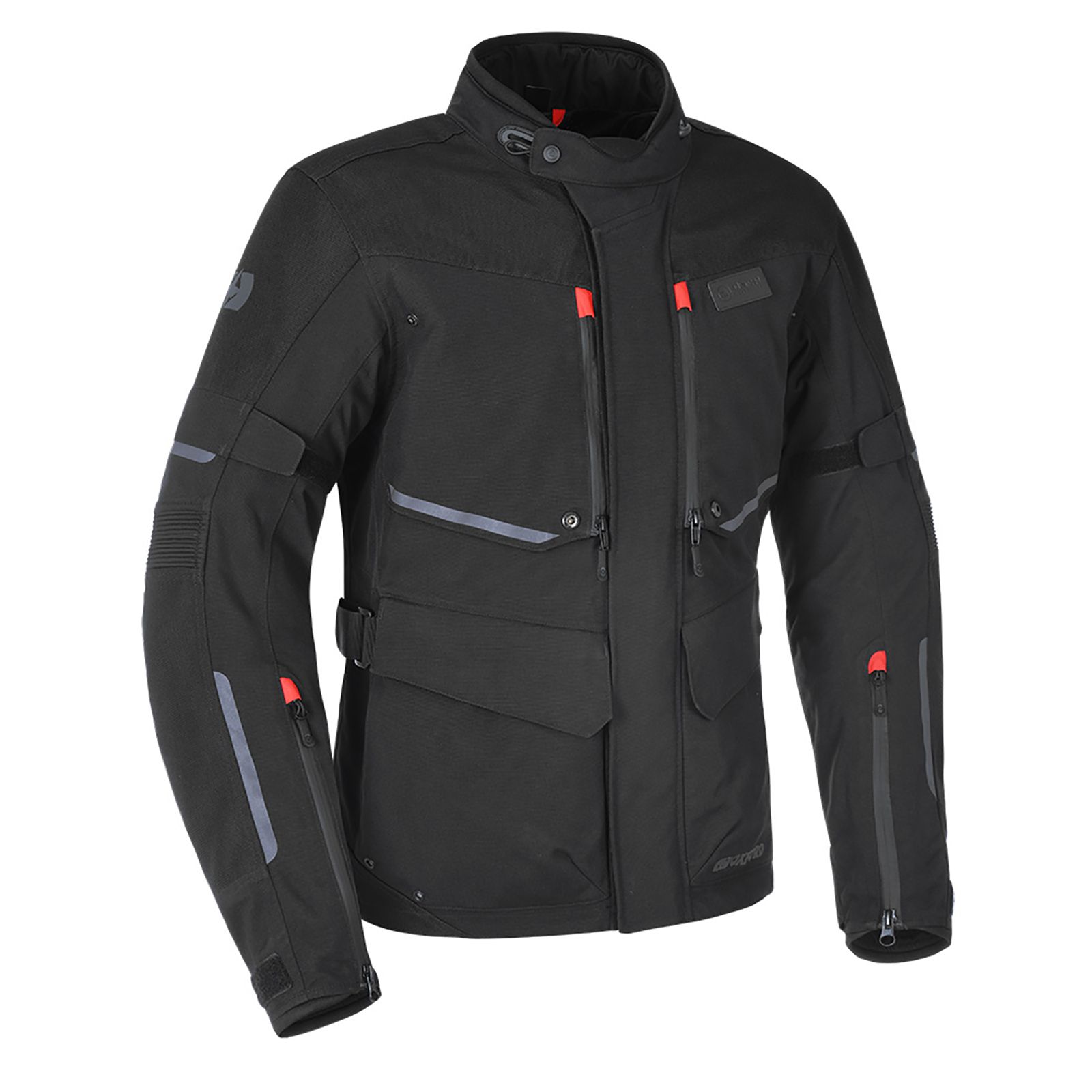 Road Jacket Oxford Mondial Laminate Tech Black - Image 1